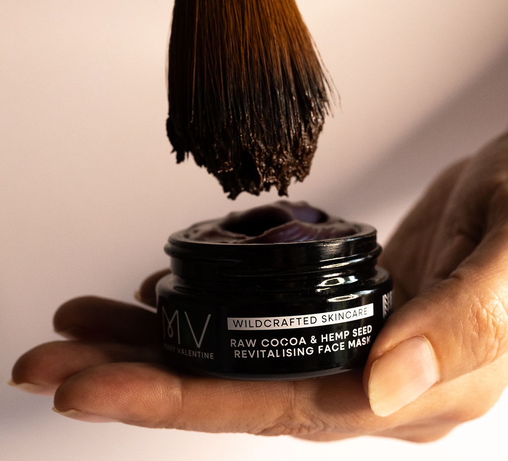 Raw Cocoa & Hemp Seed Revitalising Face Mask 30ml